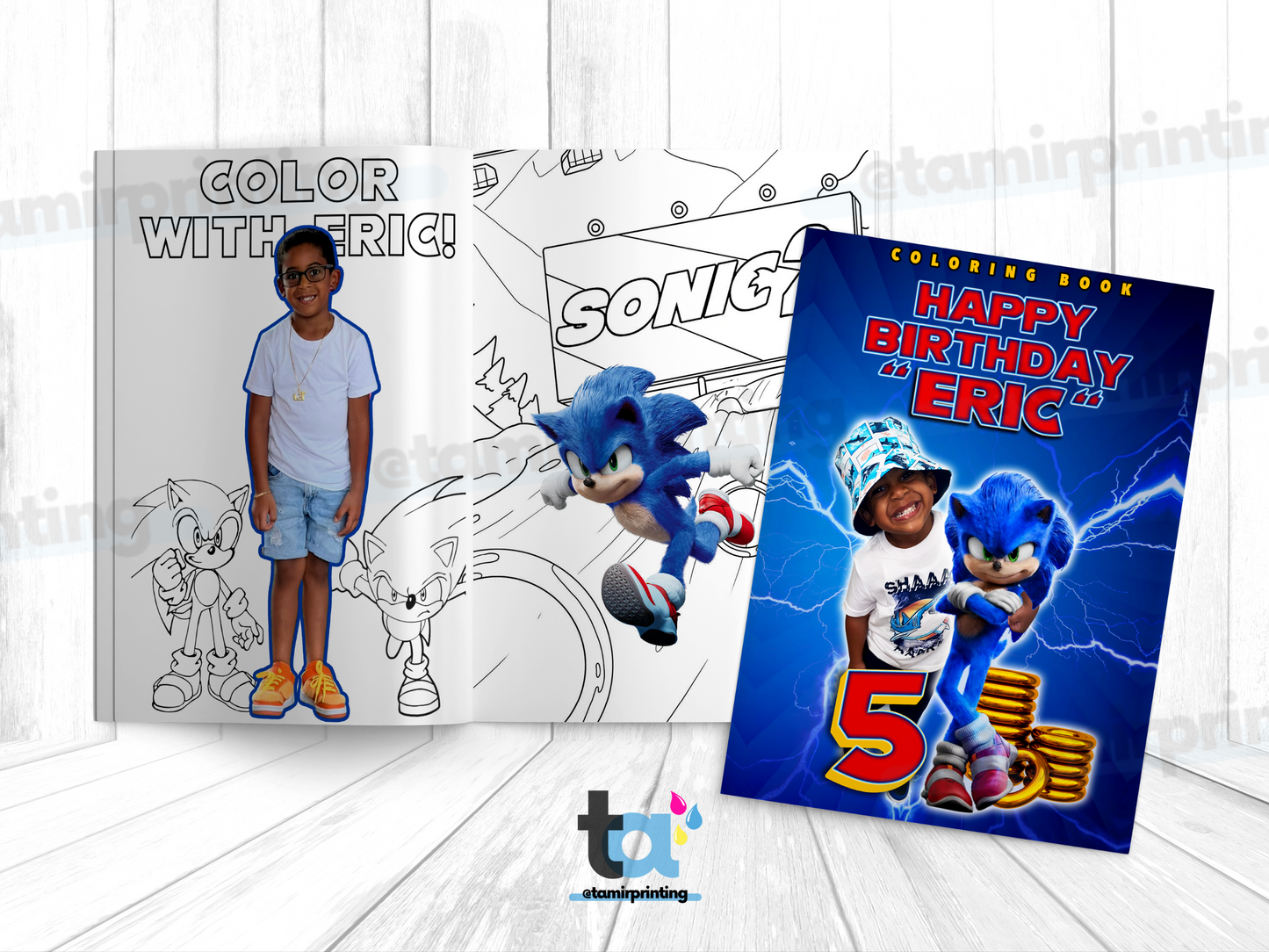 Custom Coloring Book - Any Theme