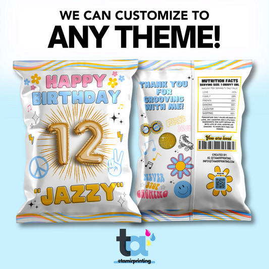 Custom Chip Bags - Any Theme